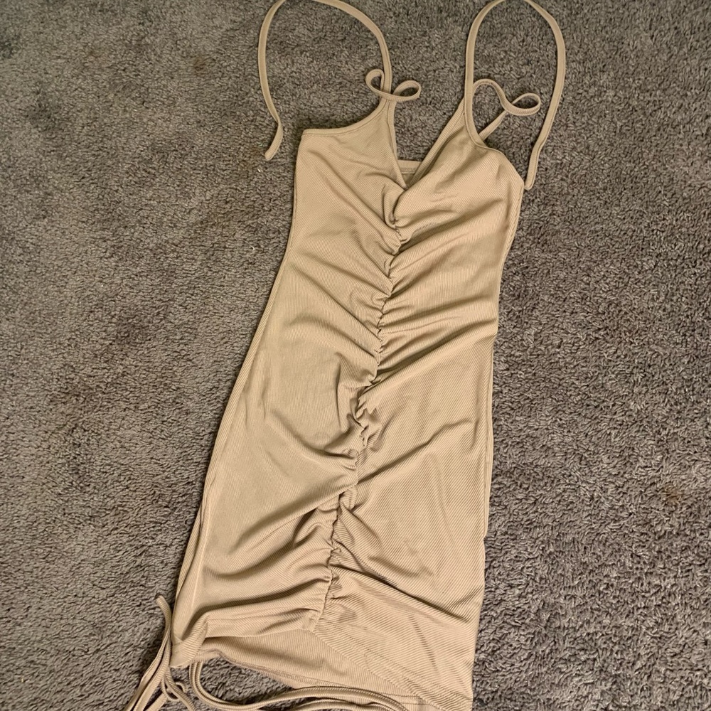 This is a SHEIN dress worn once. Xs, and tight dress. - Picture 2 of 4
